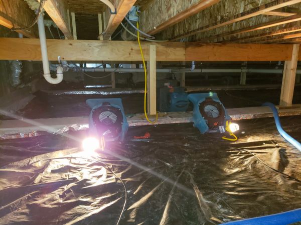 Crawlspace Water Removal in Sebring