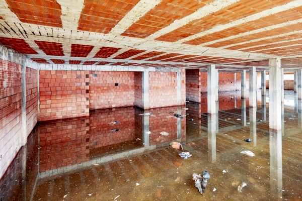 Basement Flood Remediation in Sebring